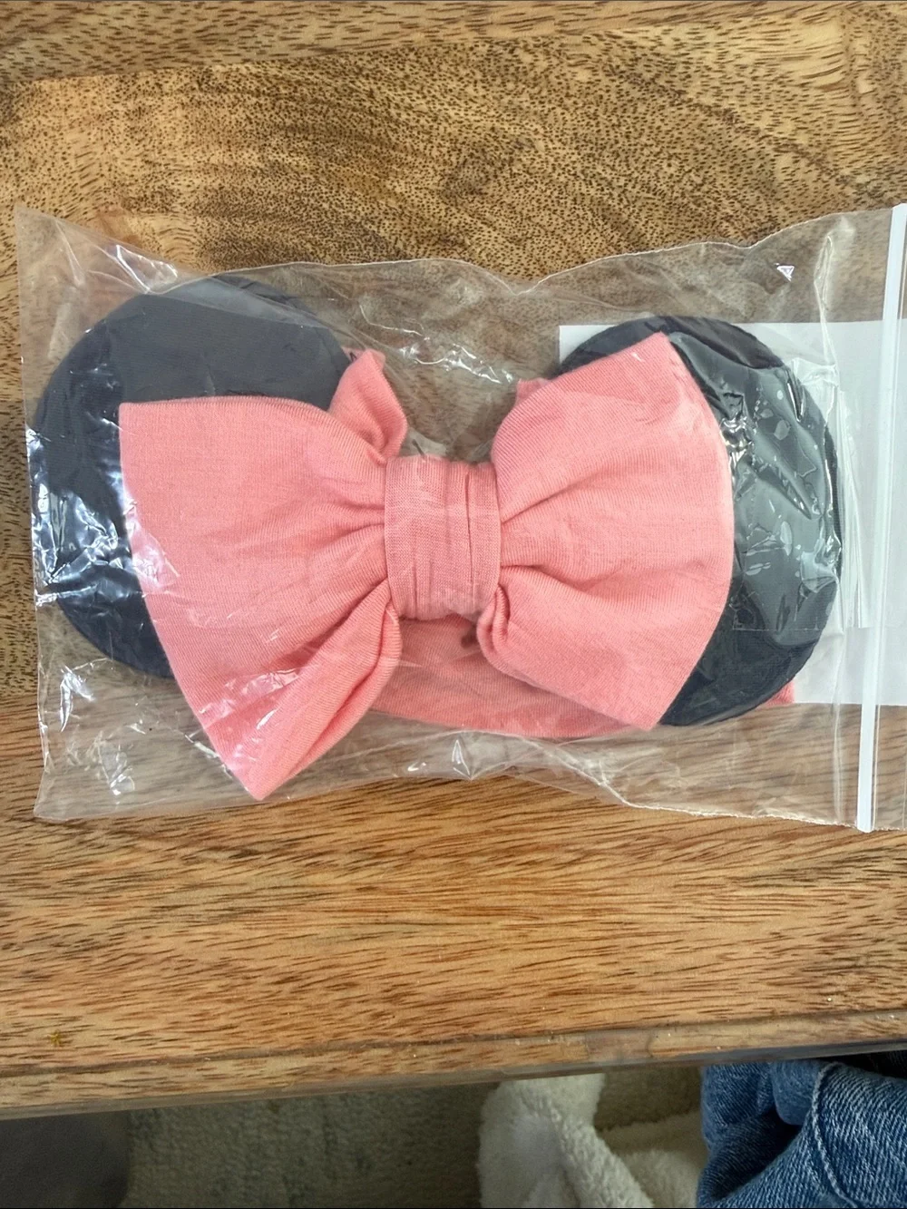 Little Sleepies Baby Toddler Minnie Mouse Ear Bow Band Bamboo